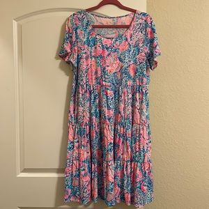 Lily Pulitzer Jody dress SZ Large. Used in good condition.